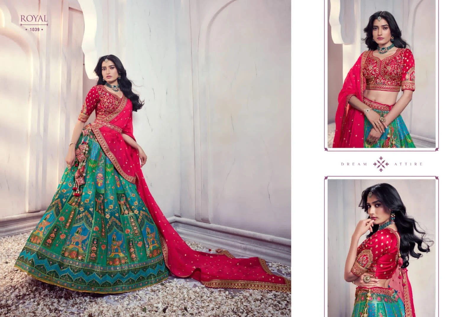 Vardan Ethnic Royal Vol 37 Silk Wholesale Lehenga Catalog — Wholesale Lehenga, MPA wholesale from Surat — view 2